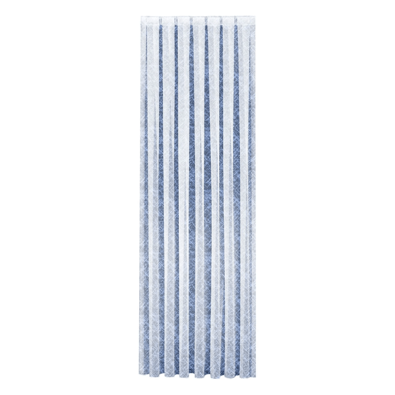 Taç Apron Tül Perde Mavi ( Max Yükseklik : 265 cm )